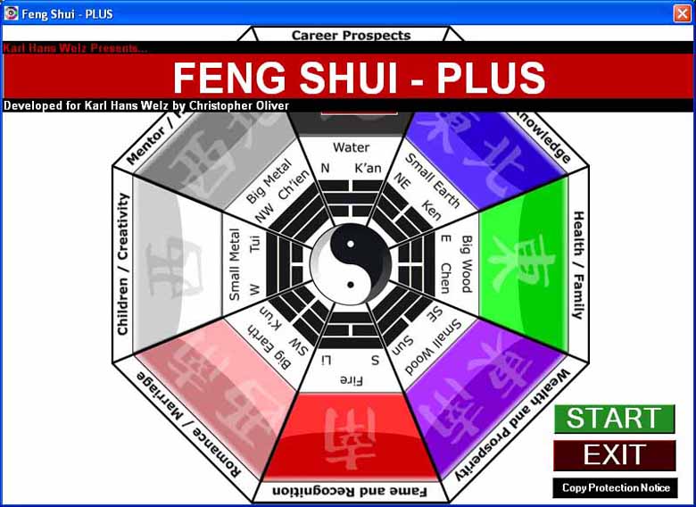 start feng shui-plus program